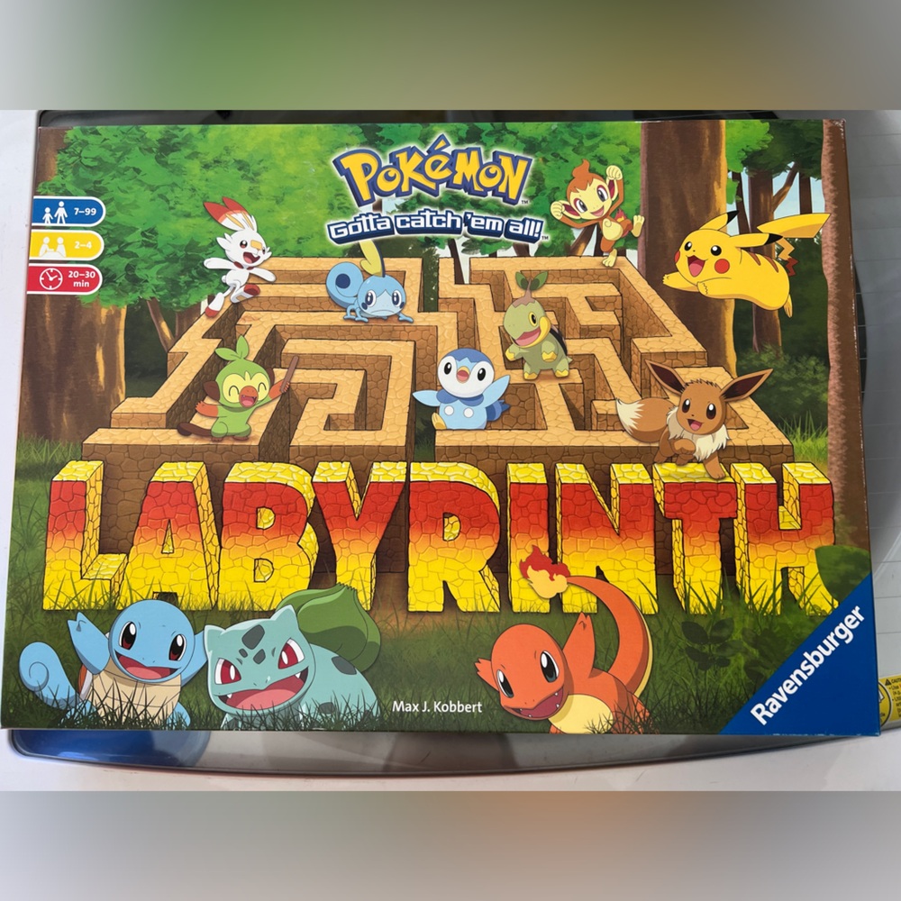 Pokémon Labyrinth Ravensburger board game